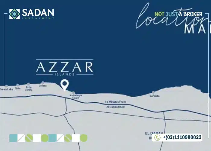 مخطط-ازار-ايلاند-الساحل-الشمالي