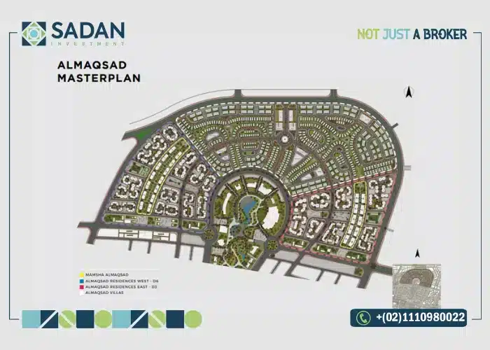 مخطط مشروع المقصد