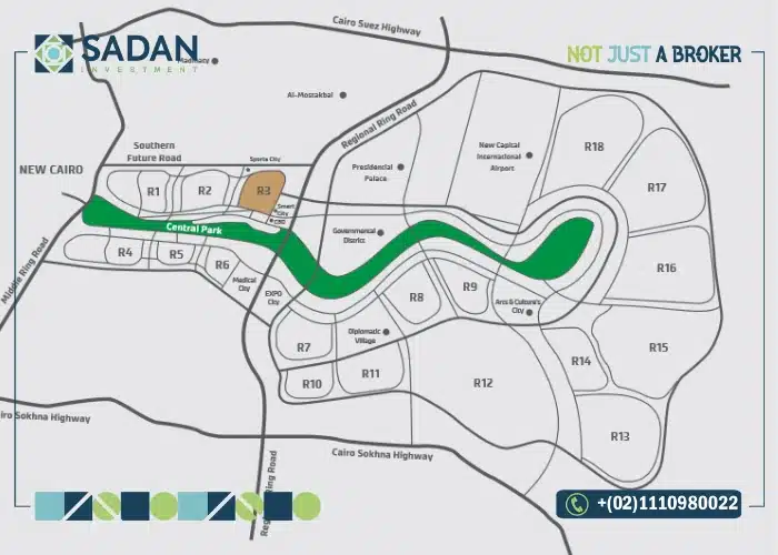 موقع كمبوند المقصد