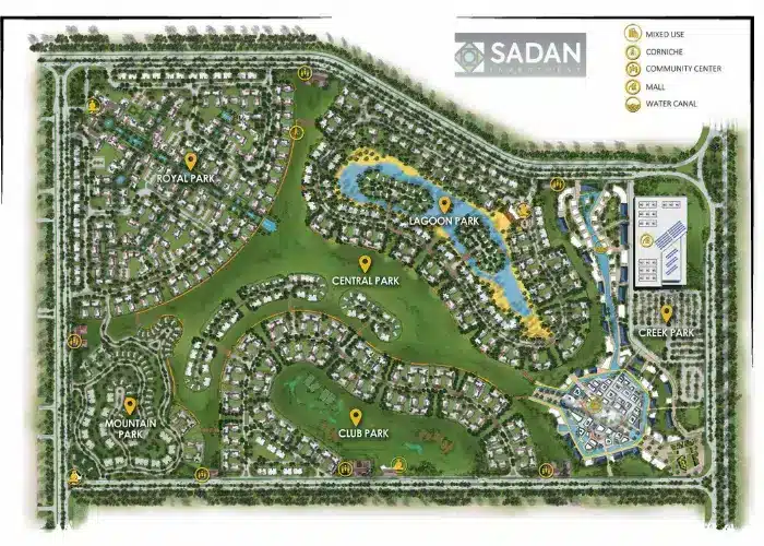 خريطة ماونتن فيو التجمع