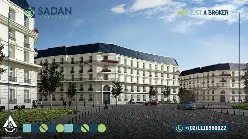 عمارات الحي اللاتيني العلمين الجديدة