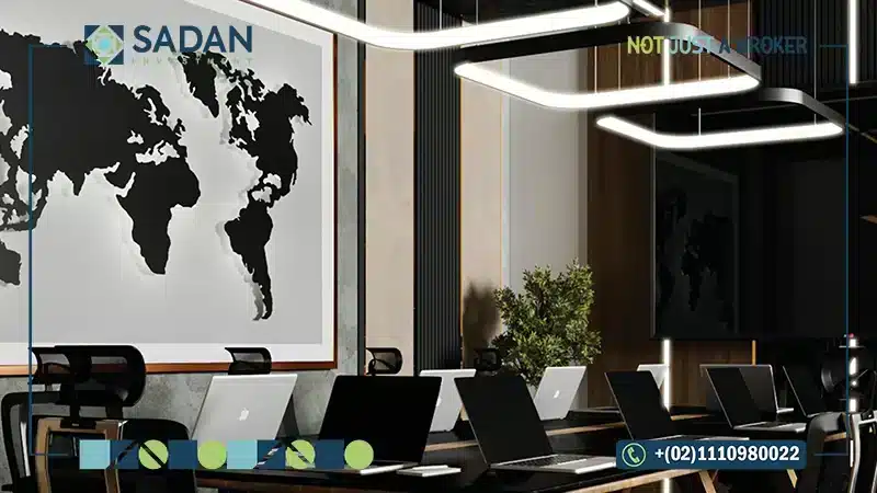 المكاتب في مول اوبتيما العاصمة الإدارية