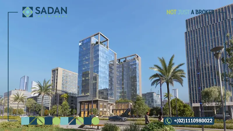 تصميم مول اوبتيما العاصمة الإدارية من الخارج