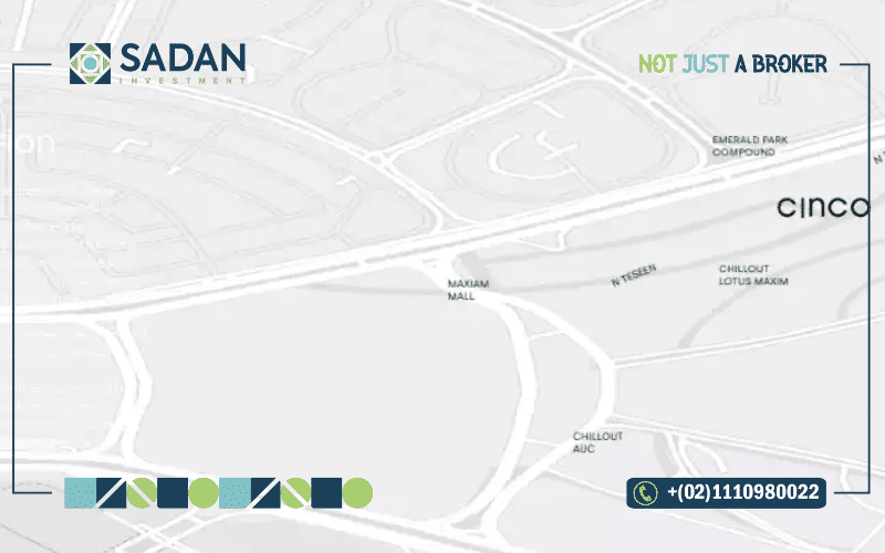 خريطة مول سينكو التجمع الخامس