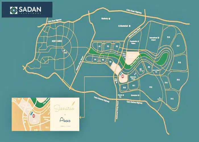 موقع مول اينافا العاصمة الإدارية الجديدة موقع مول اينافا العاصمة الإدارية الجديدة