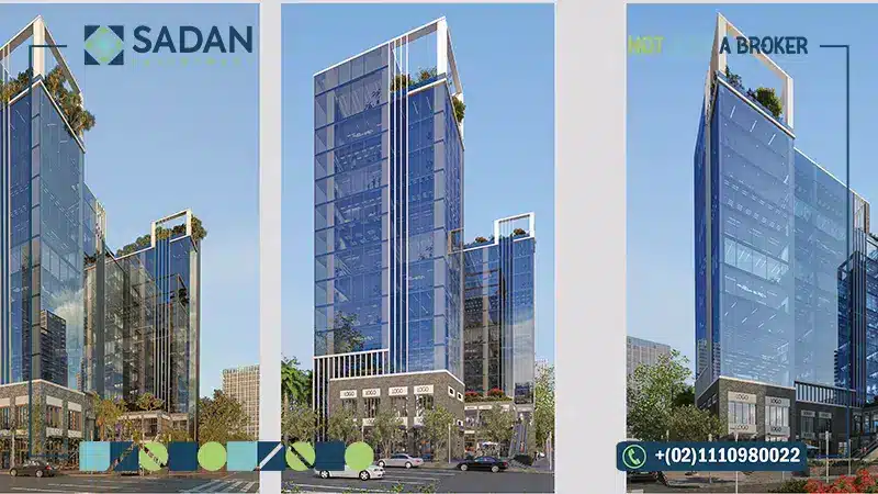 واجهة مول اوبتيما العاصمة الإدارية