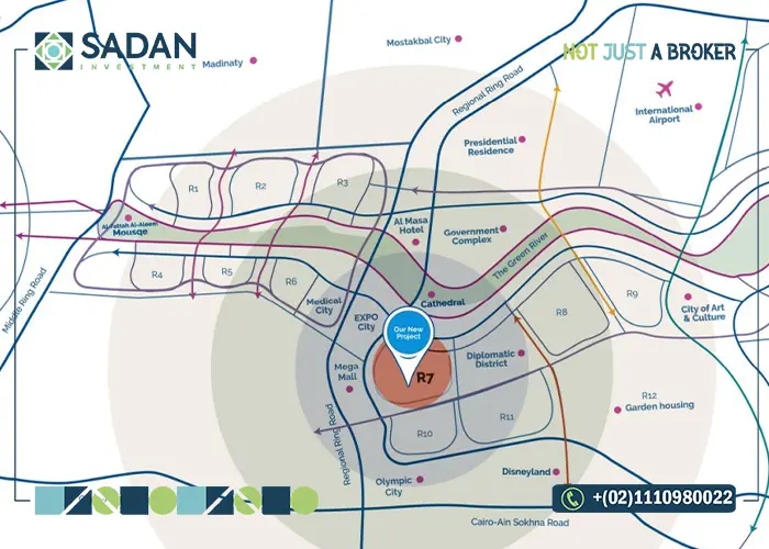 موقع كمبوند دبي