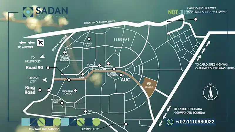 موقع ميفيدا التجمع الخامس