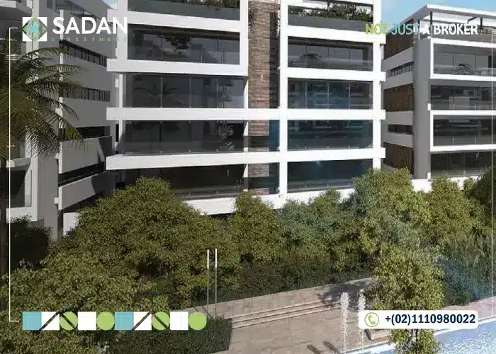 العمارات في كمبوند ليك فيو