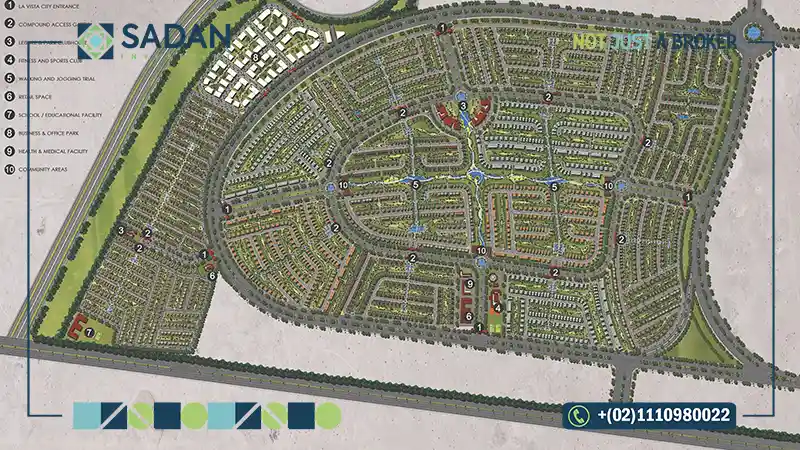 التصميم في كمبوند لافيستا سيتى