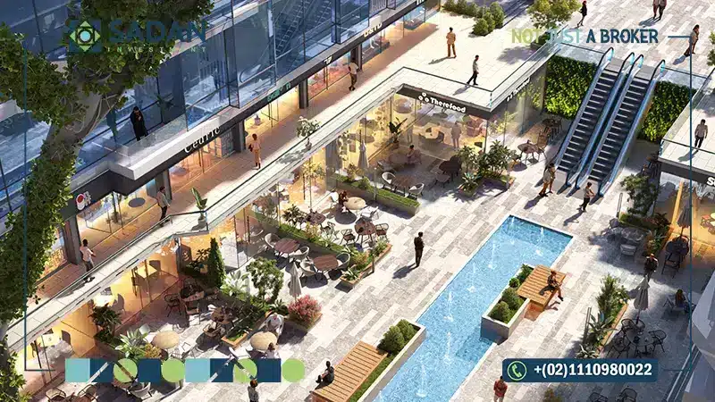 البلازا في مشروع ديستريكت بيبول