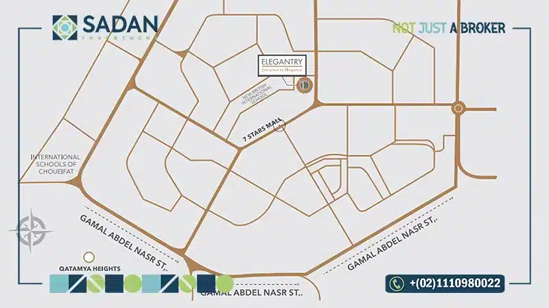 خريطة مول اليجانتري