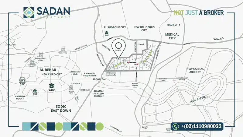 موقع كمبوند روسيل