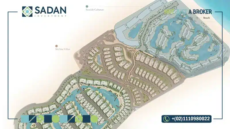 مخطط قرية زويا الساحل الشمالي