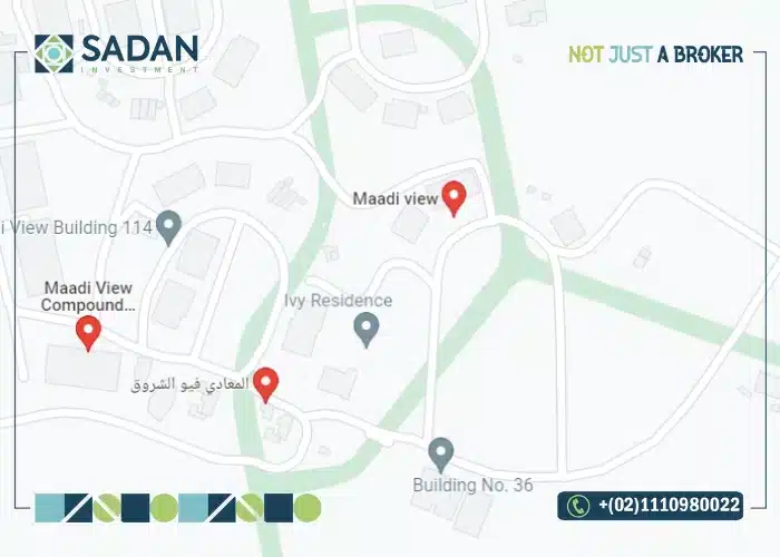 موقع كمبوند المعادي فيو