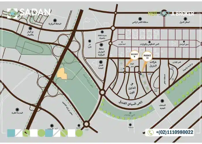 موقع مول بوينت 11 العاصمة الإدارية