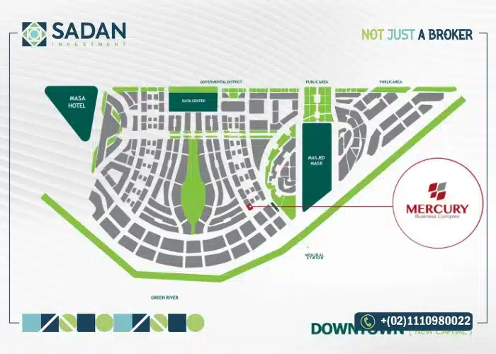 موقع مول ميركوري العاصمة الادارية