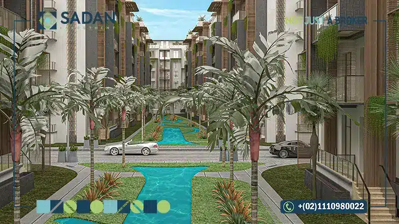 المرافق والخدمات في كمبوند اب ويست