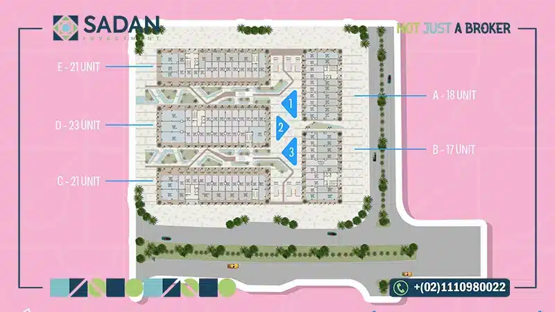 مخطط مول لافيدا وايت