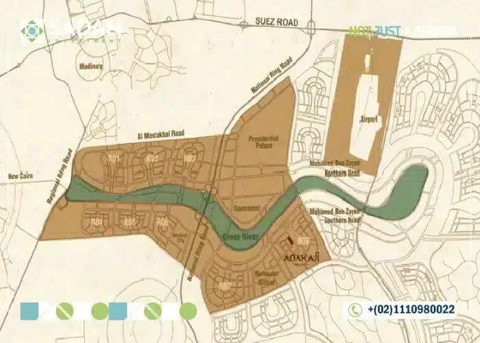 موقع مول جوسكو العاصمة الإدارية
