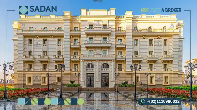 واجهة المباني في كمبوند باروك