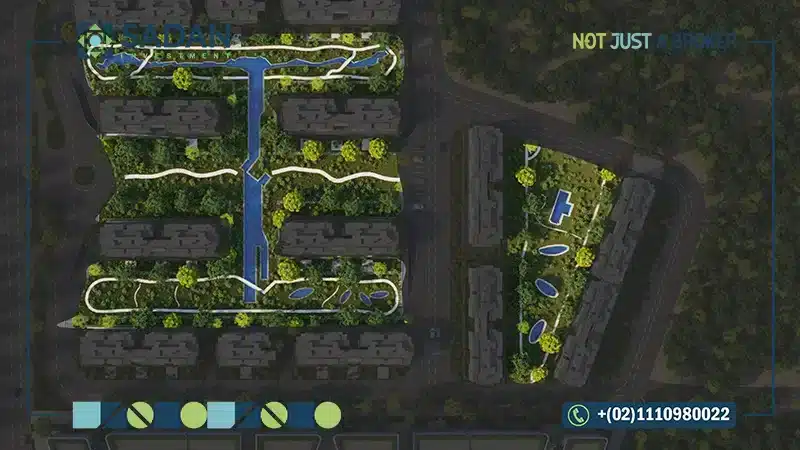 تصميم كمبوند أفيلين القاهرة الجديدة