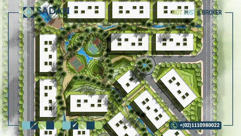 مخطط كمبوند بيلفا الشيخ زايد