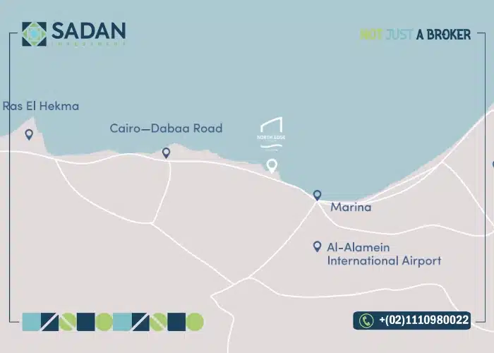 موقع ابراج العلمين