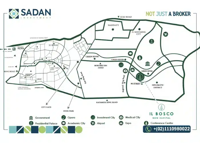 موقع البوسكو العاصمة الإدارية