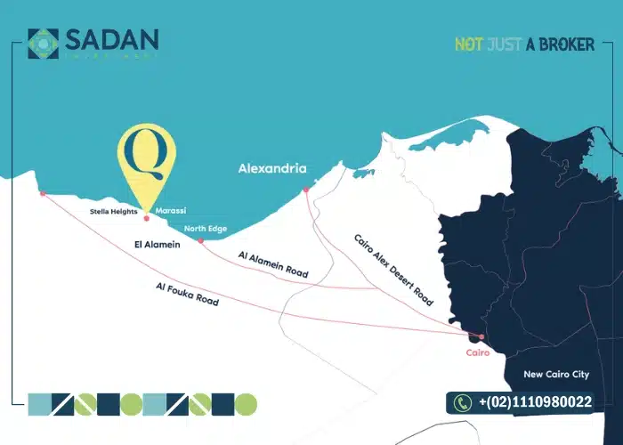 قرية كيو نورث الساحل الشمالي Q North North Coast أسعار ومساحات