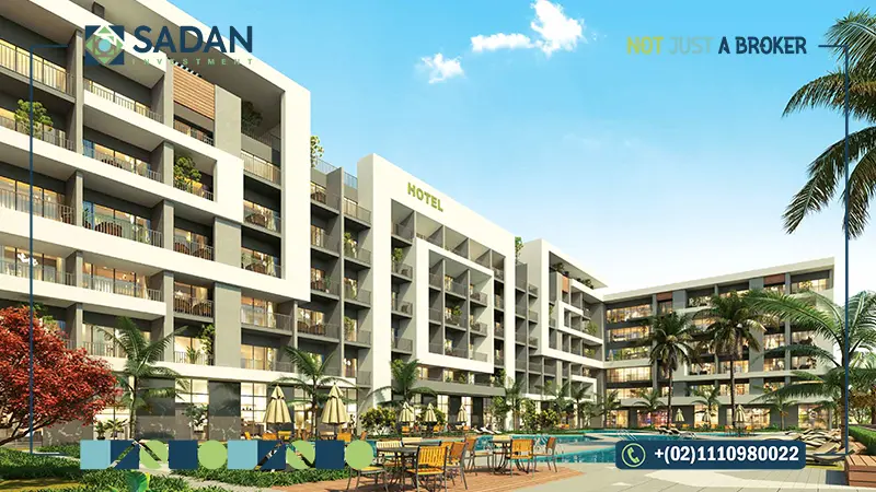 العمارات في قرية رمال الساحل الشمالي