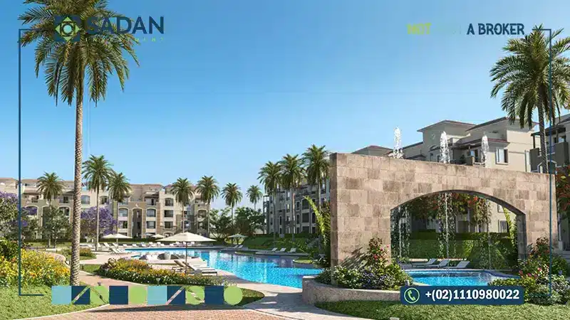 المساحات الخضراء في كمبوند ستون ريزيدنس