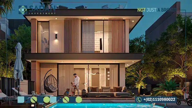 فلل للبيع في كمبوند بي إكس بالم هيلز