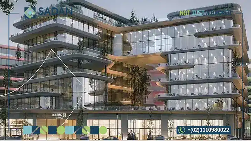 واجهة مول ذا أرك بيزنس التجمع الخامس