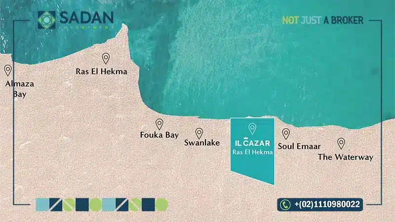 موقع قرية صافية الساحل الشمالي