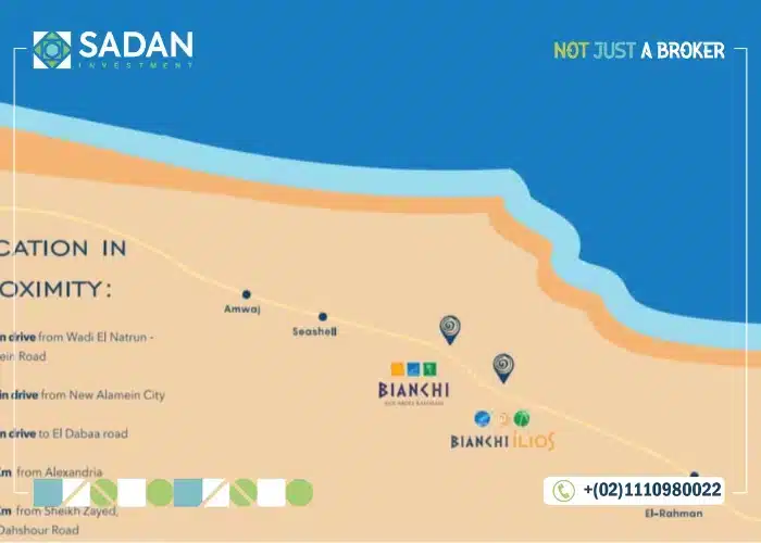 موقع-قرية-بيانكى-الساحل-الشمالي