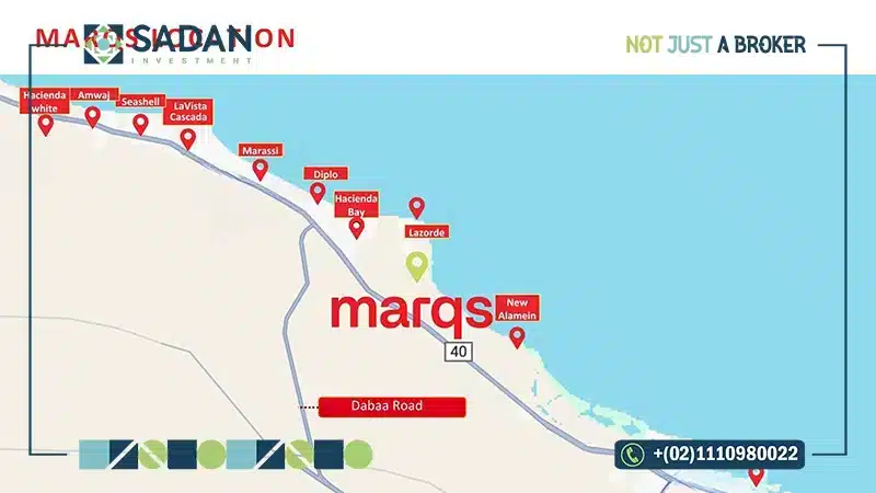 موقع قرية ماركس الساحل الشمالي