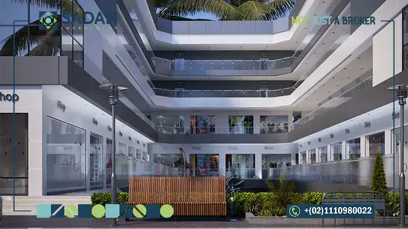 تصميم مول ستيب العبور من الداخل