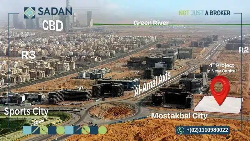 خريطة مول نورم سبيسيز العاصمة الإدارية