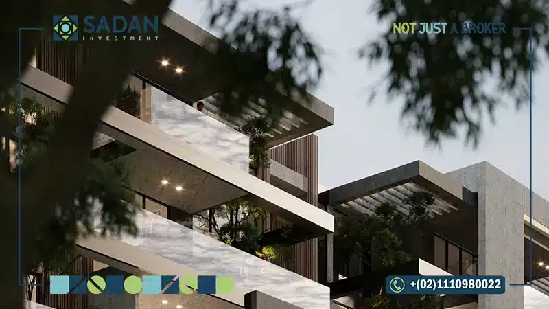 واجهة الوحدات في كمبوند يلو ريزيدنس