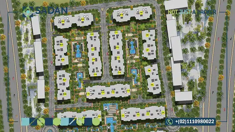 تصميم كمبوند مورفو القاهرة الجديدة