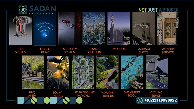 الخدمات في كمبوند ذا لارك ريزيدنس