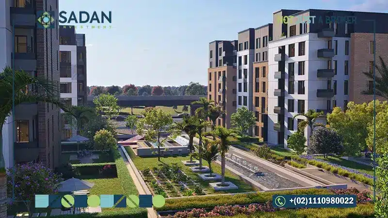 العمارات في كمبوند جارنيت القاهرة الجديدة