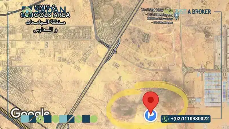 District 6 New Cairo Location