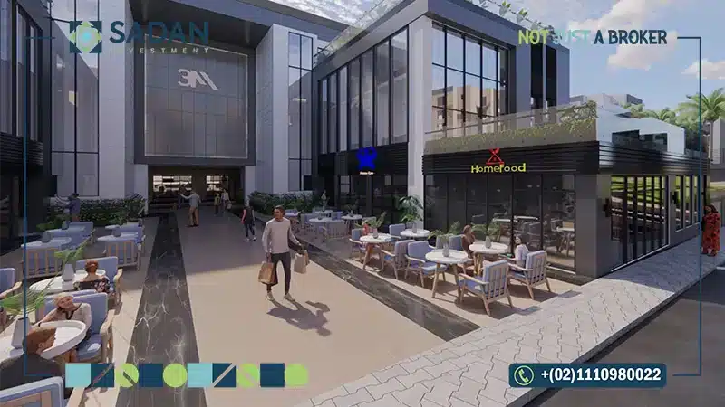 البلازا في مول ثري ام القاهرة الجديدة