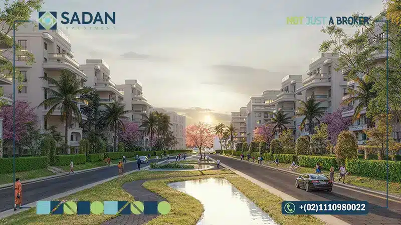 العمارات في كمبوند لوميا لاجونز