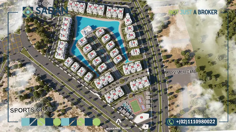 الماستر بلان في كمبوند لوميا لاجونز