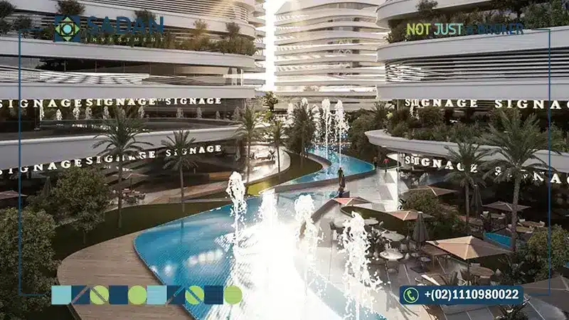 المرافق والخدمات في مول ذا فايف العاصمة الإدارية