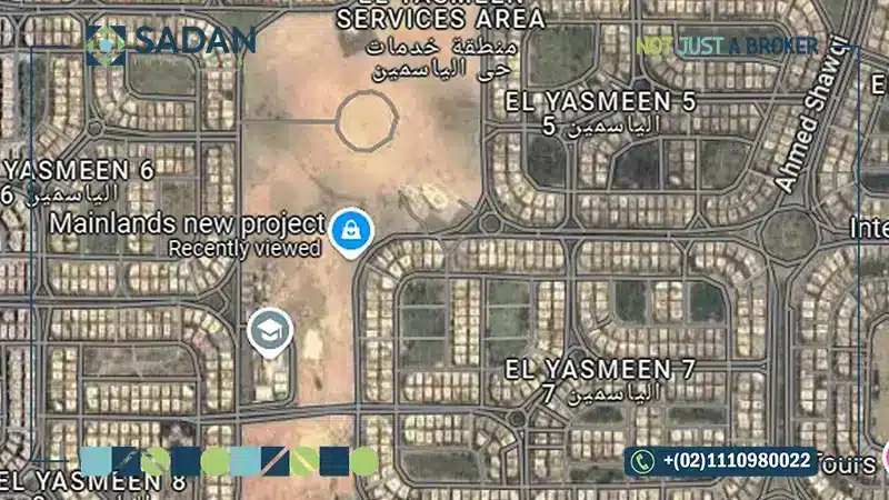 خريطة مول توينتي بلس القاهرة الجديدة