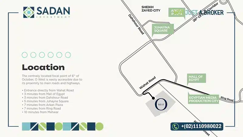 O West Orascom Compound Location